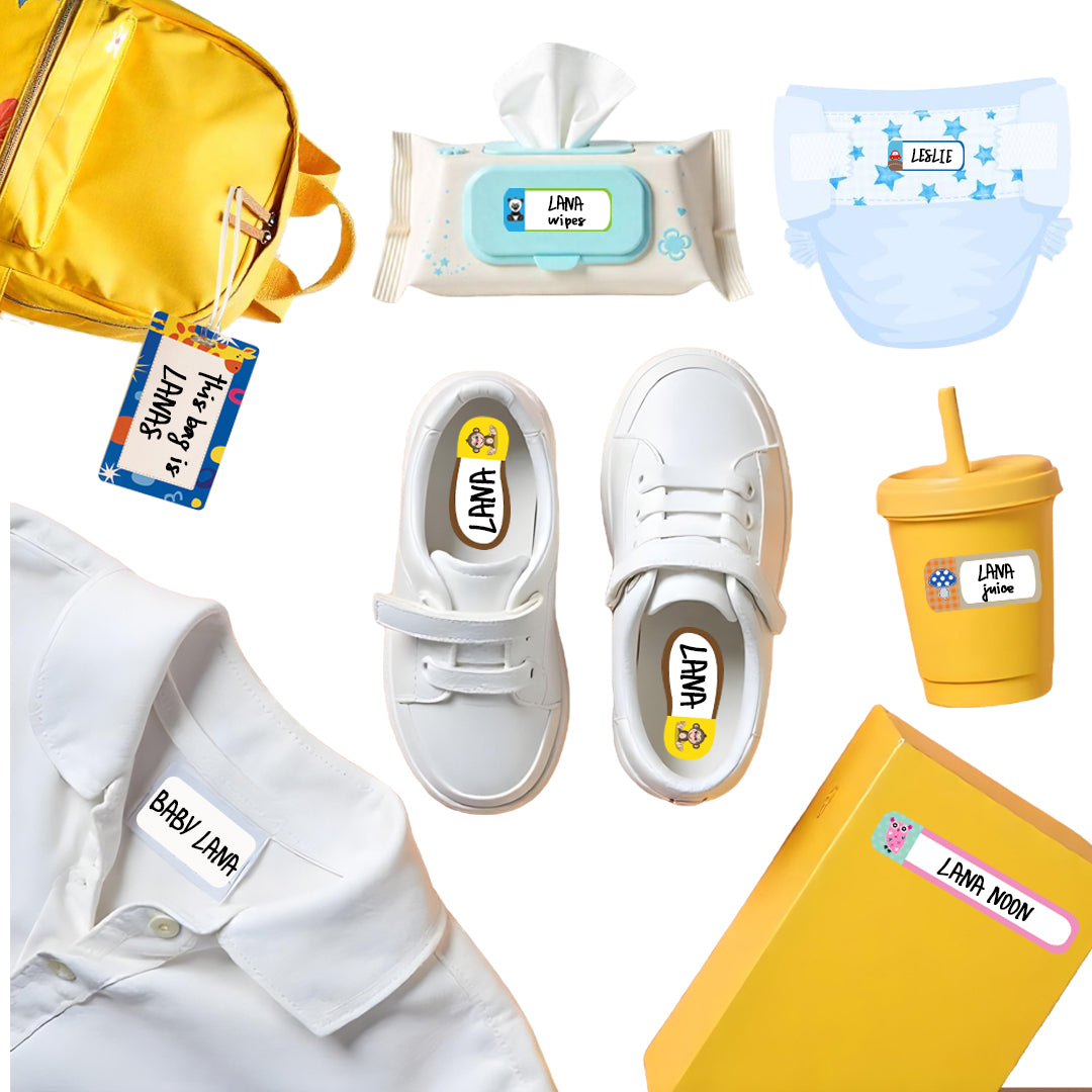 Daycare Labels Essentials Pack