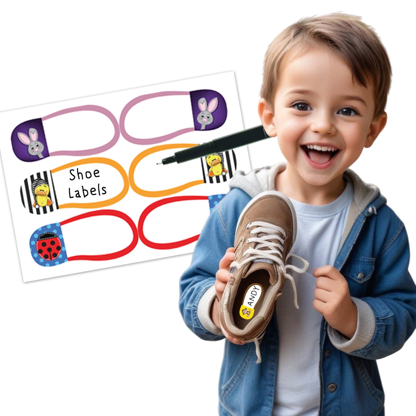 Daycare Labels Essentials Pack