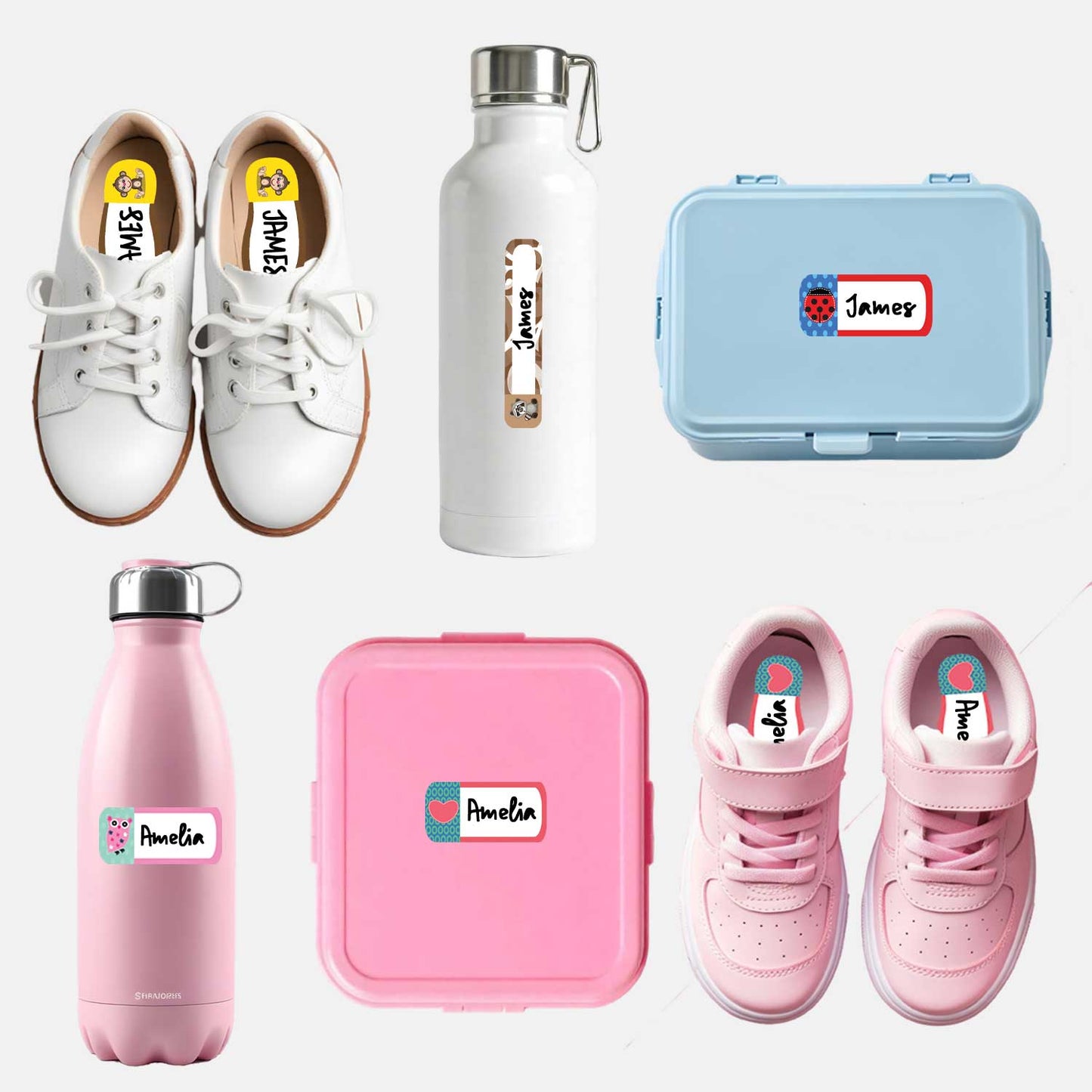 Multi-kid Mega Label Pack