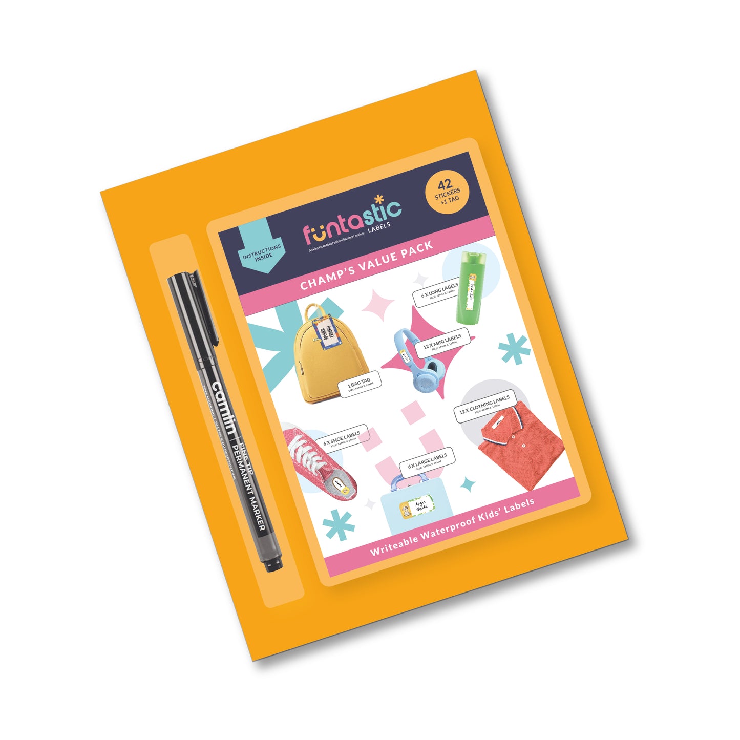 Iron-on Clothing Labels