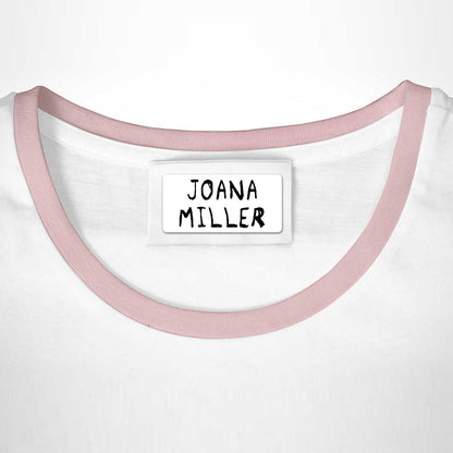 30 x STICK-ON CLOTHING LABELS