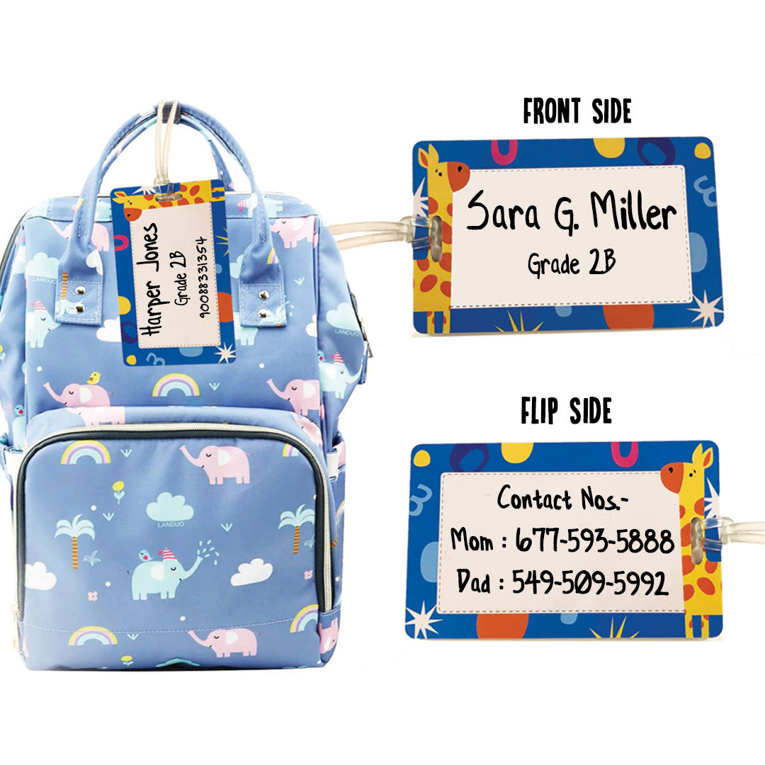 2 x BAG TAGS