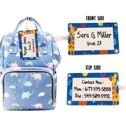 2 x BAG TAGS